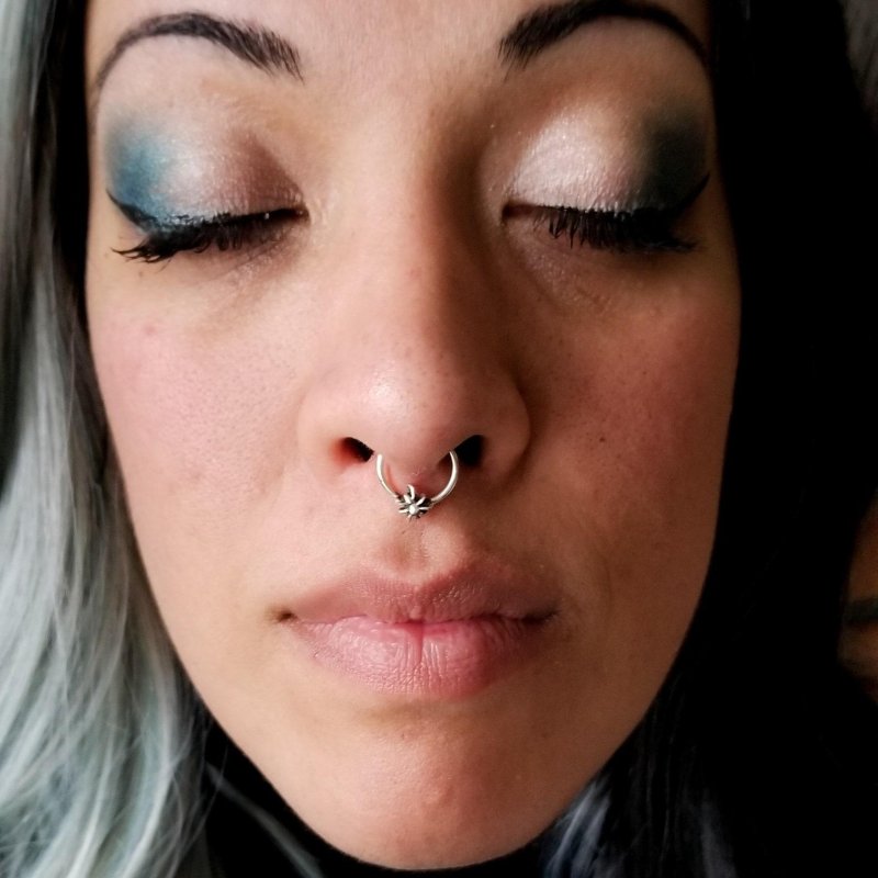 Nostril piercing