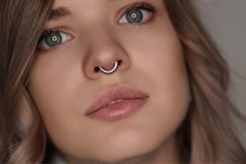 Пирсинг септум