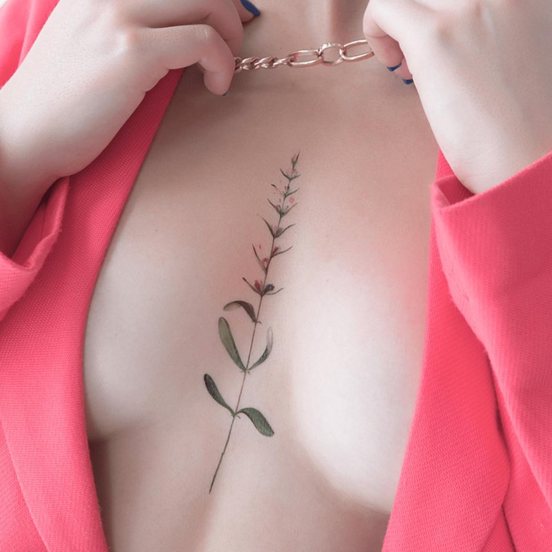 Веточка тату