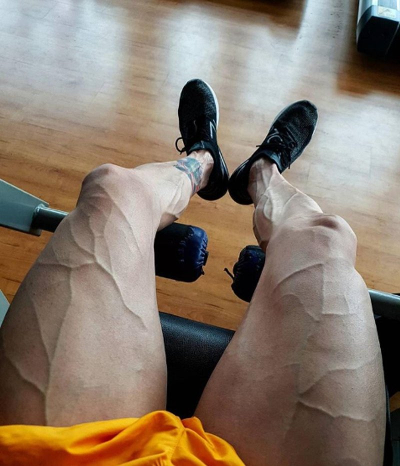 Ноги велогонщика