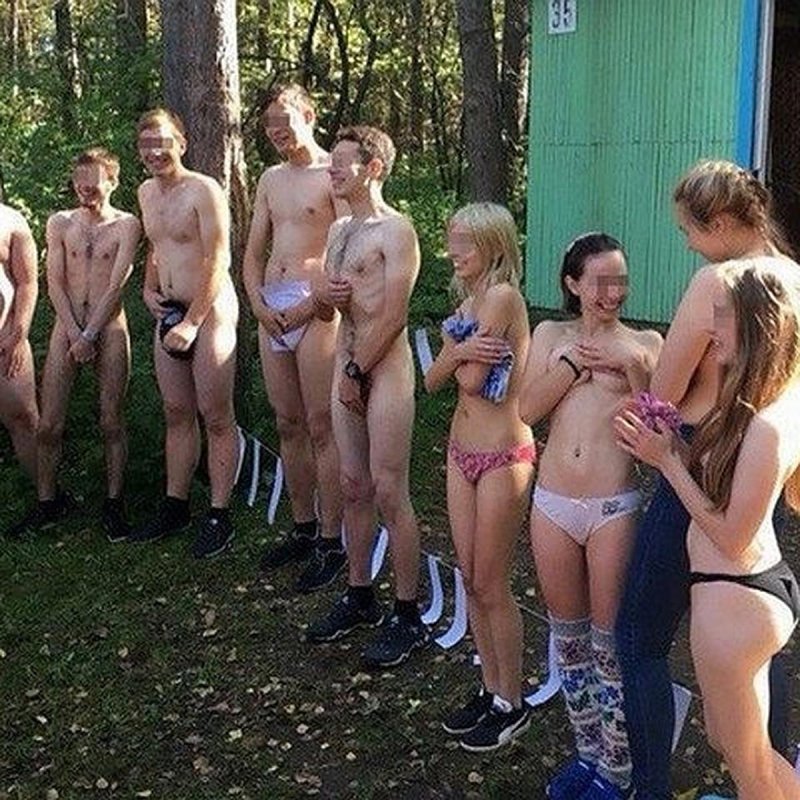 Голое посвящение в студенты