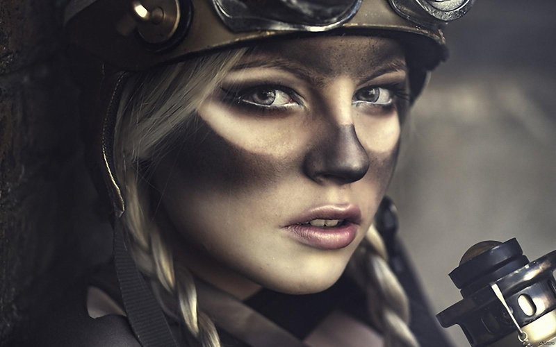 Стимпанк девушка