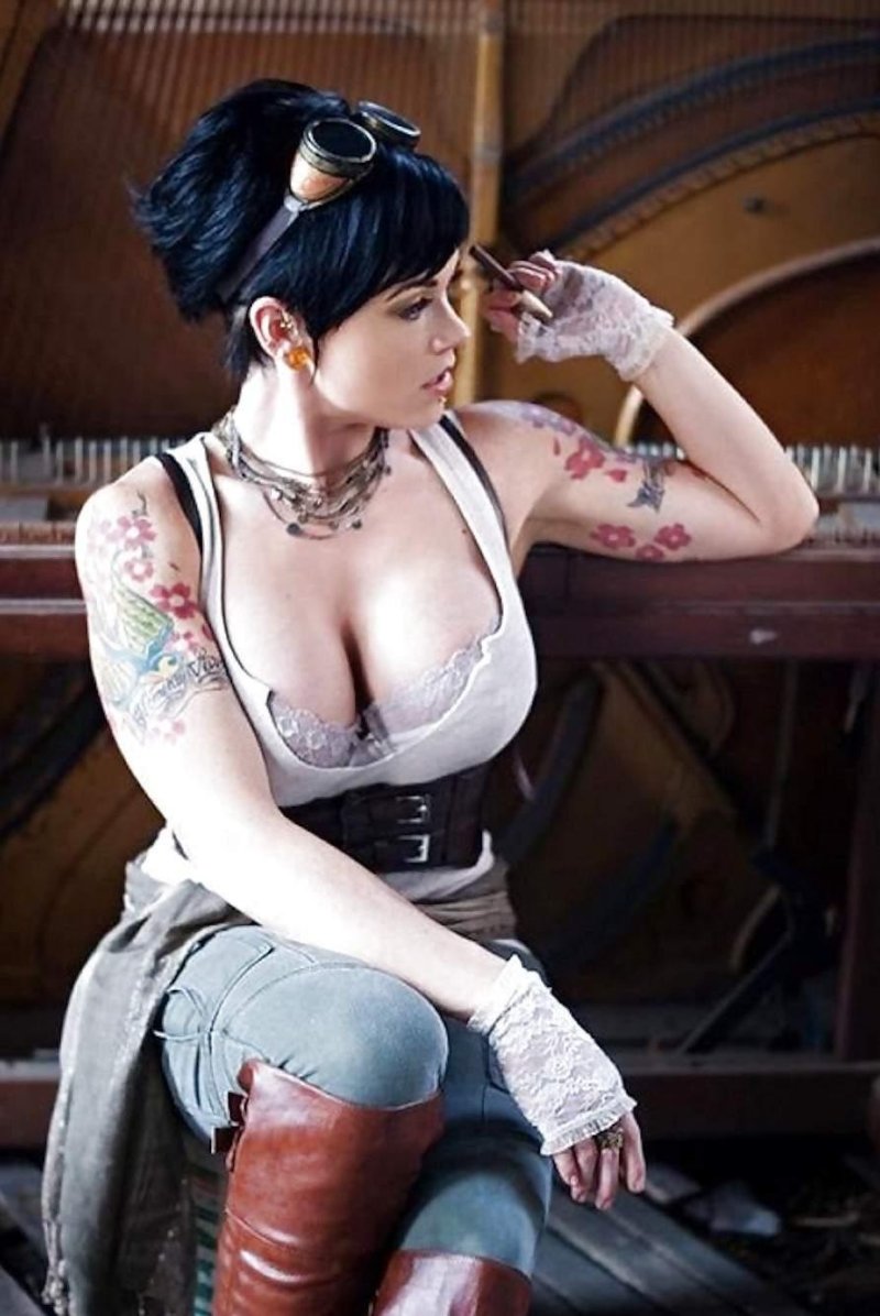 Девушка стимпанк