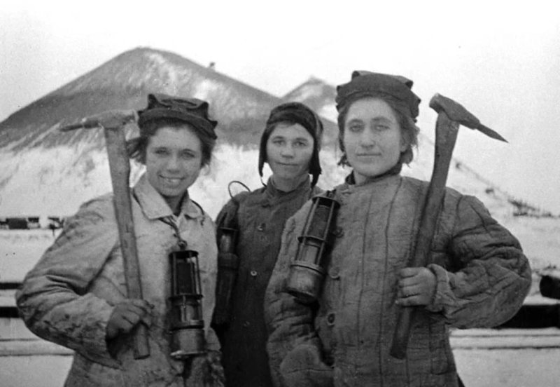 Женщины шахтеры в ссср