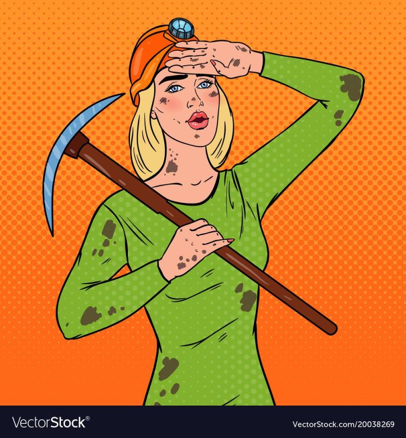 Поп арт женщина