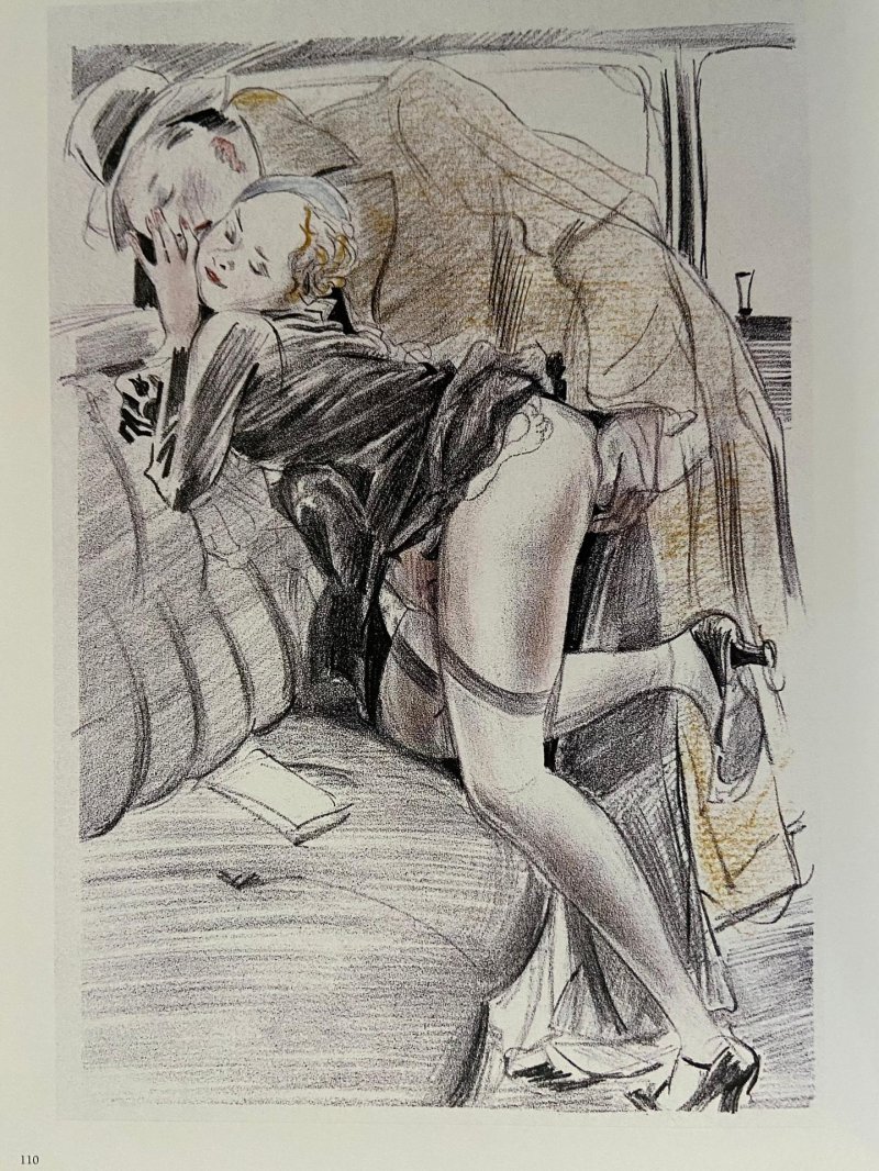 Современные эротические иллюстрации