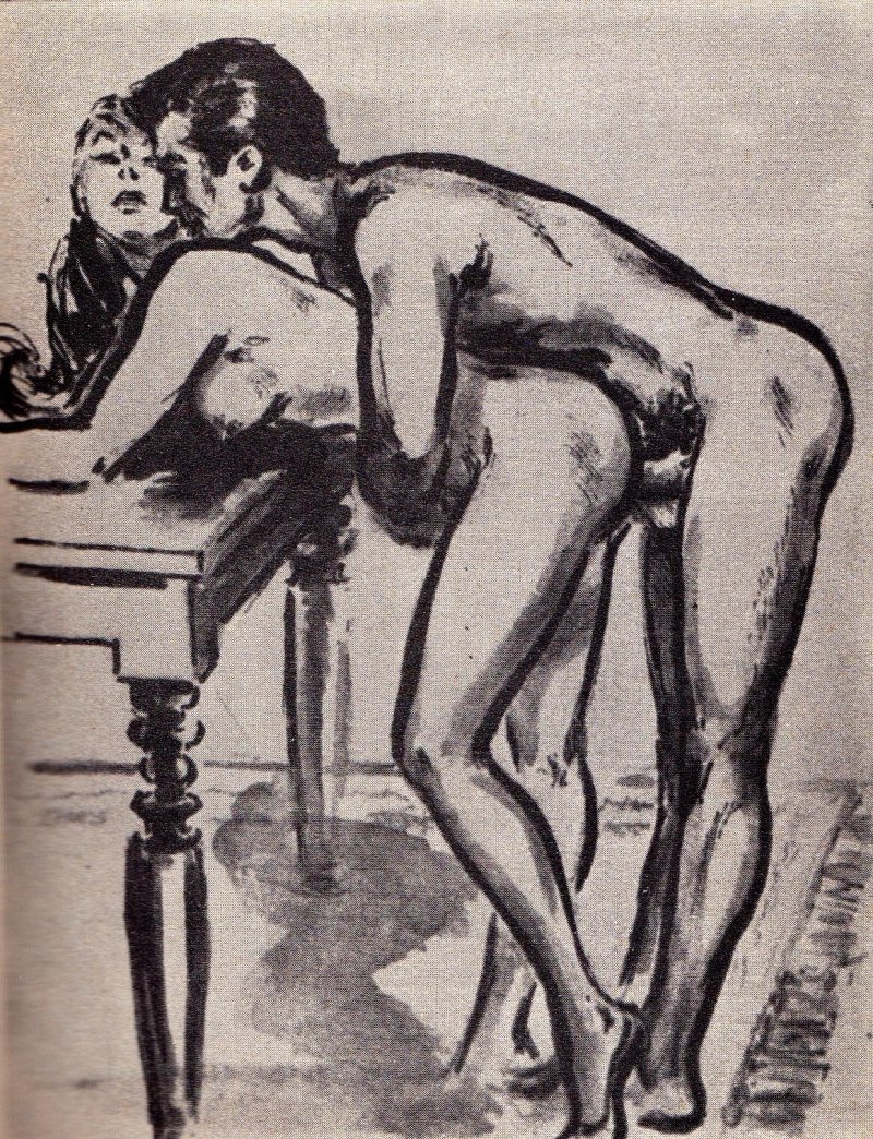 Эротические графические рисунки