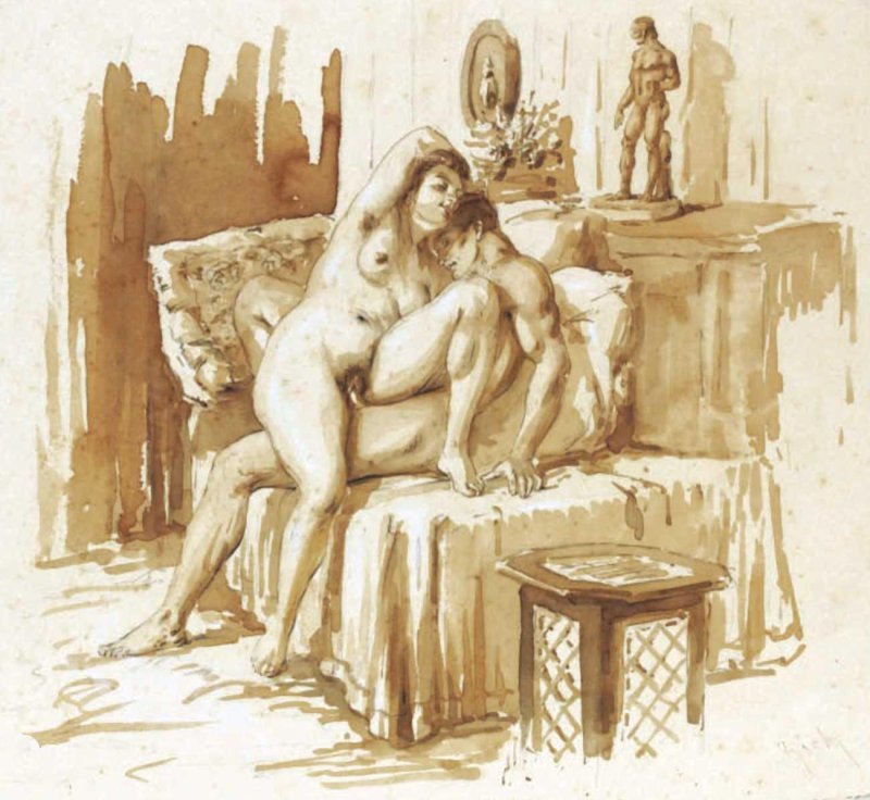 Эротическая живопись михай зичи