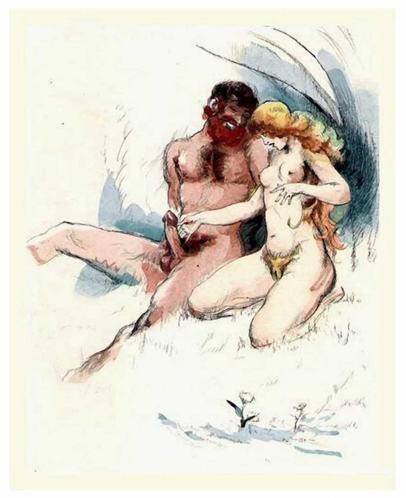 Рисунки эротические сатирические