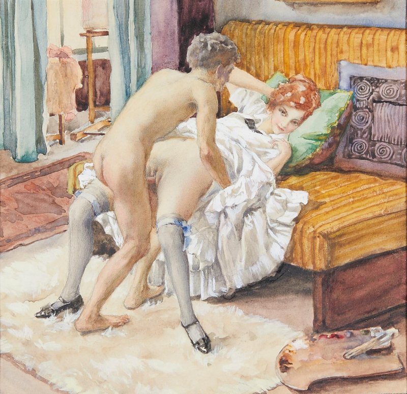 Порнографическая живопись