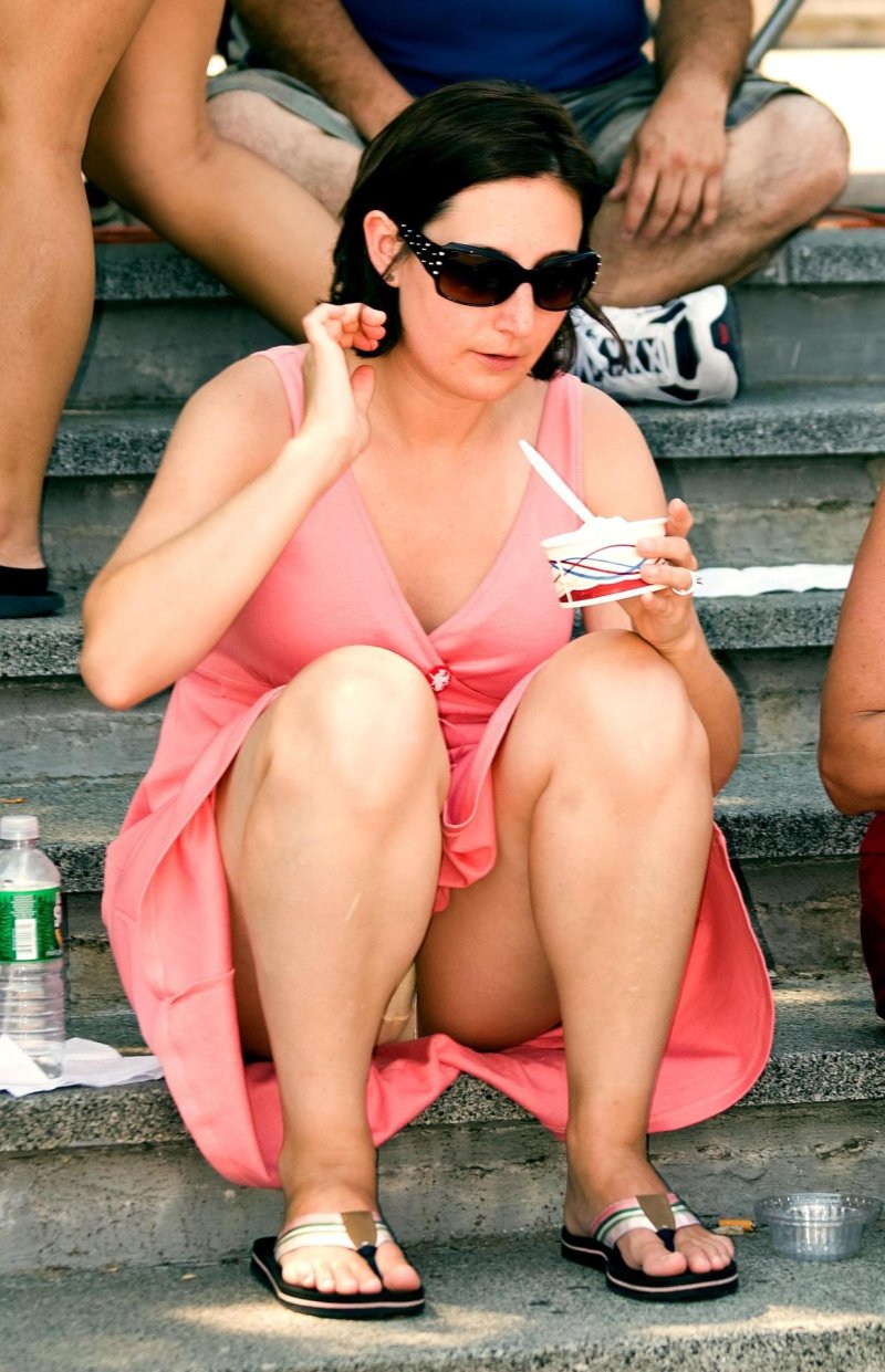 Красивая засветилась