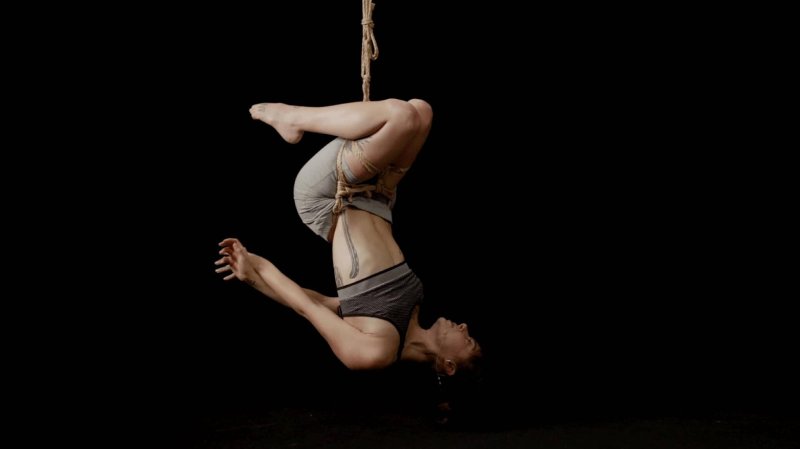 Шибари с подвешиванием