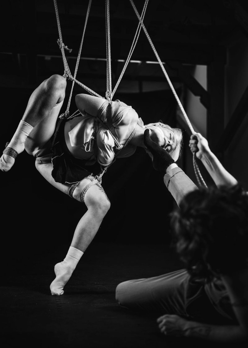 Фотосессия шибари