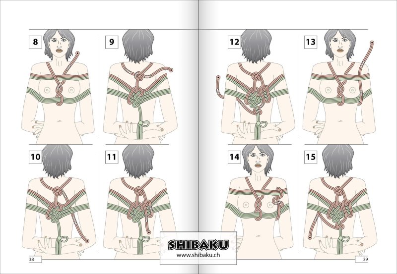 Шибари техника связывания