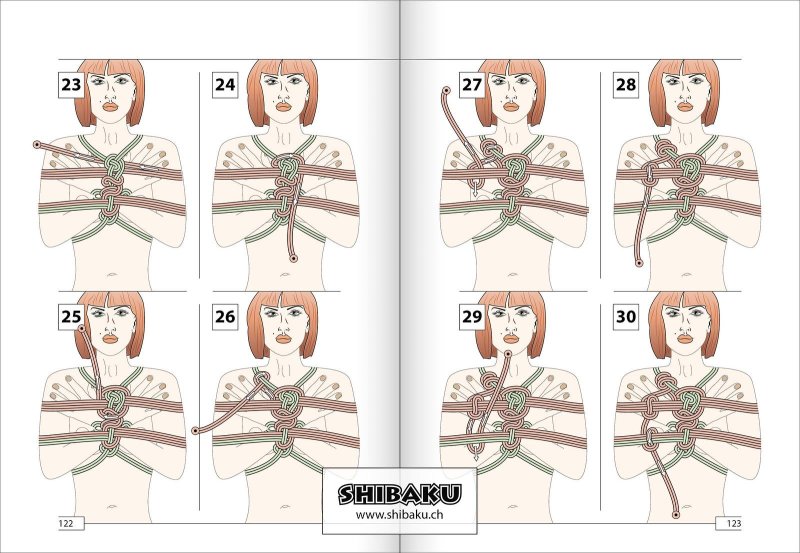 Шибари узлы схемы