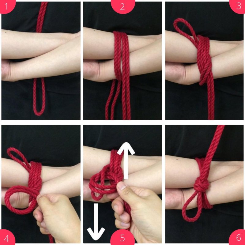 Техника связывания шибари