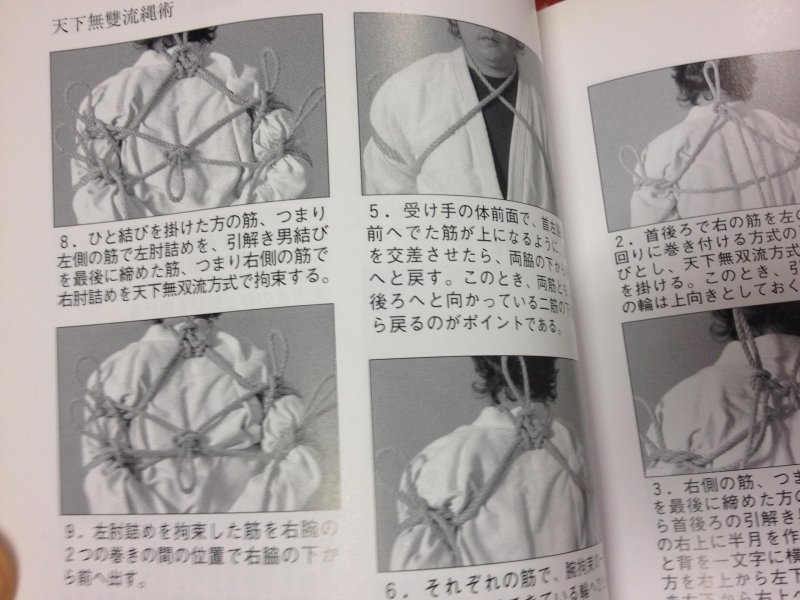 Шибари схема связывания