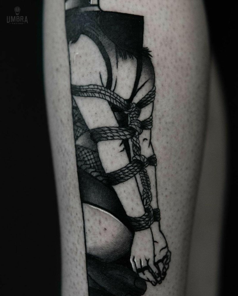 Шибари тату