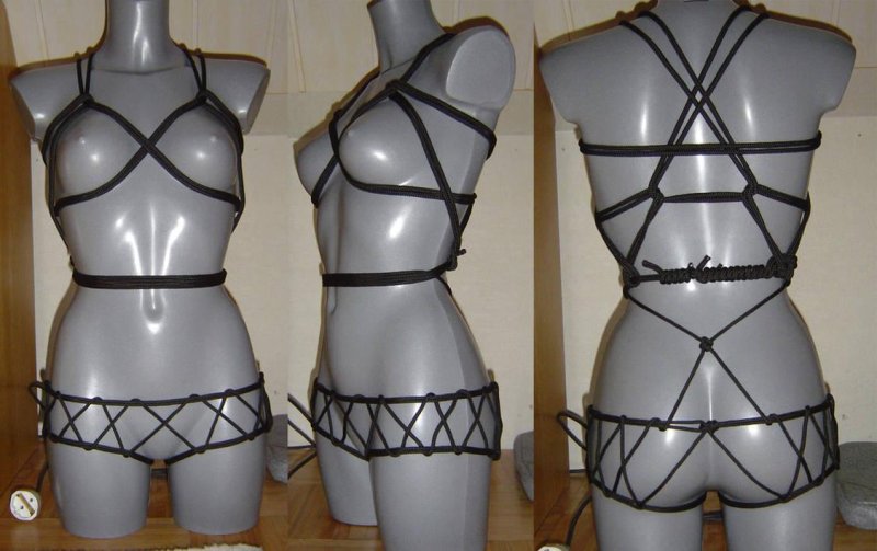 Эротическое белье из веревок