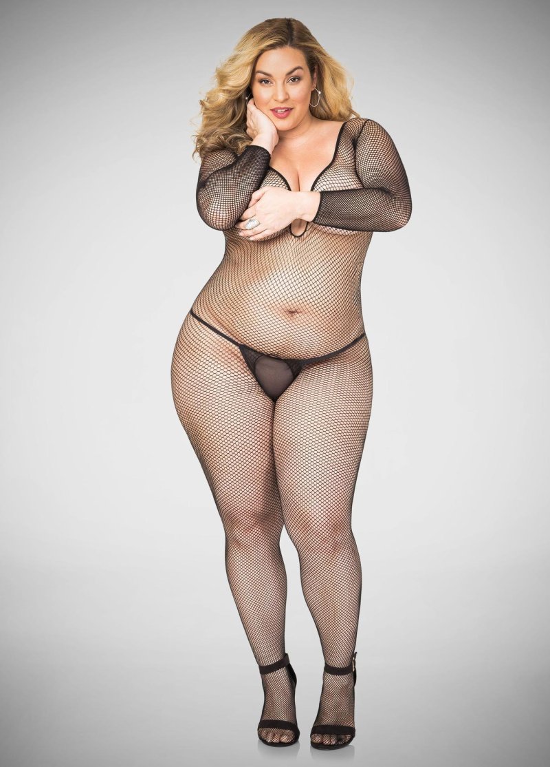 Карла виейра плюс сайз bodystocking