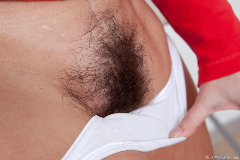 Женские трусы с волосами