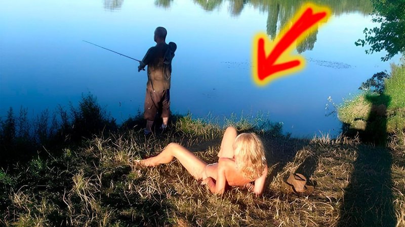Эротический прикол про рыбалку