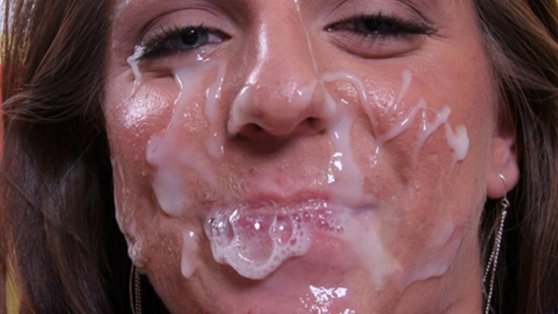 Сперма на лиц