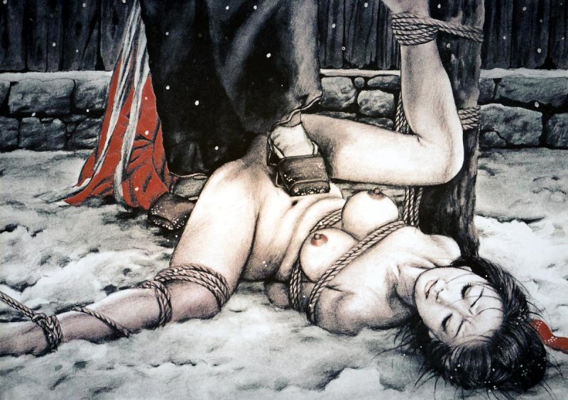 Женщина попала в плен бдсм