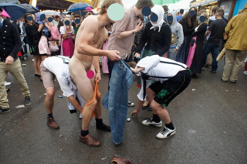 Фестиваль пива в германии октоберфест обратная сторона