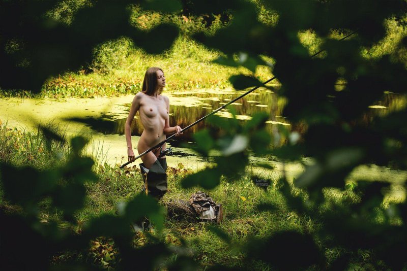 Рыбалка девушка