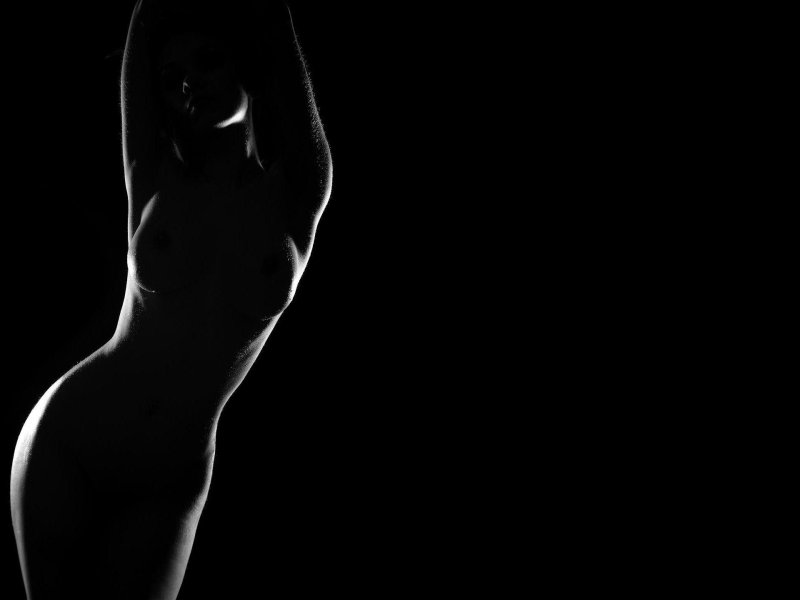 Силуэт девушек