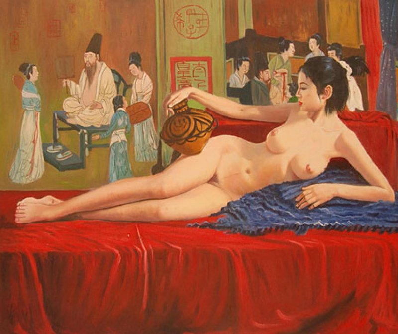 Современная эротическая живопись