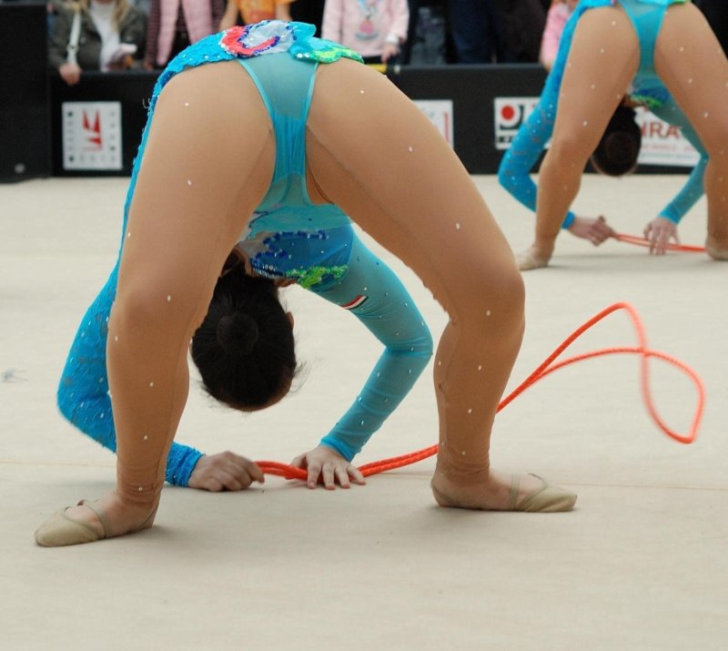 Порно художественная гимнастика