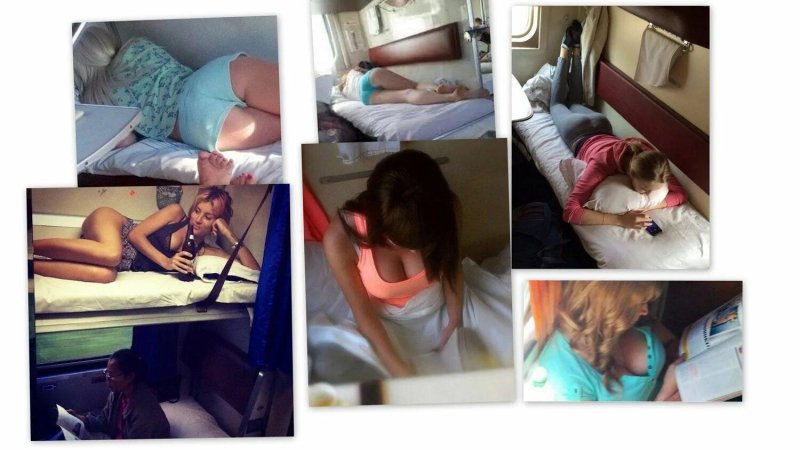 Девушки в плацкарте +