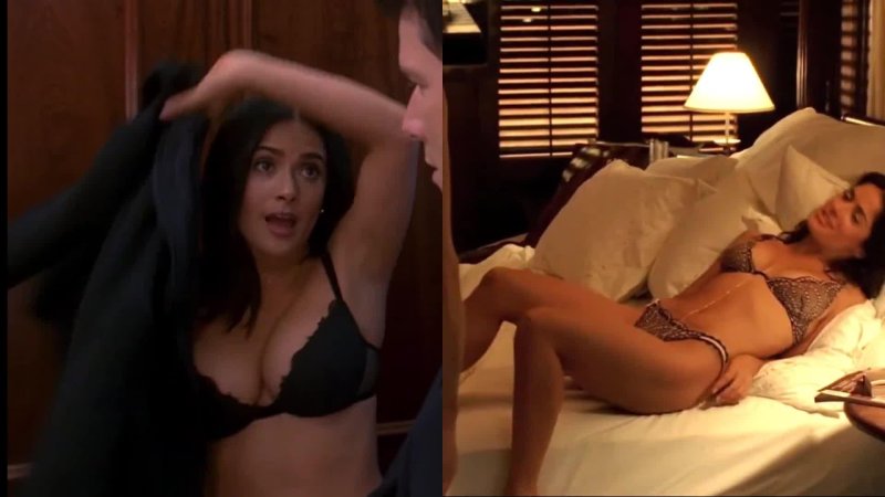 Сальма хайек постельные сцены
