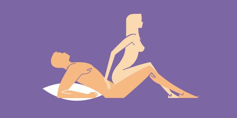 Поза наездница камасутра