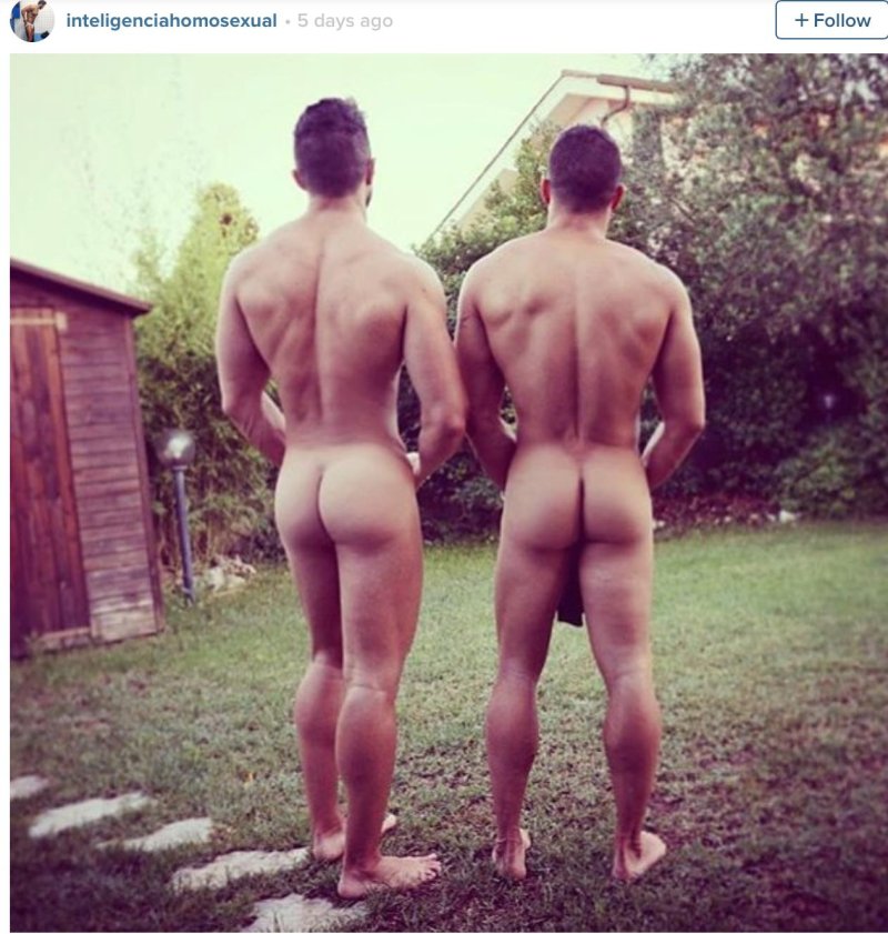 Красивые задницы парней