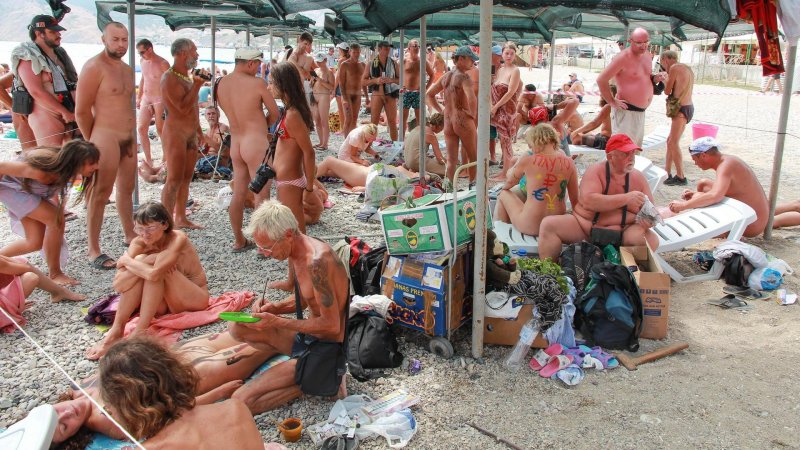 День нептуна в коктебеле голые