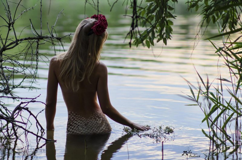 Фотосессия русалка