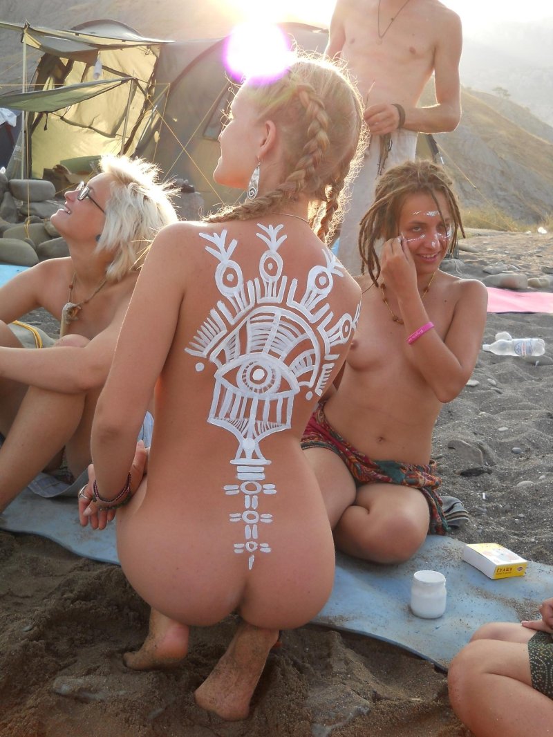 Сиськи пляж