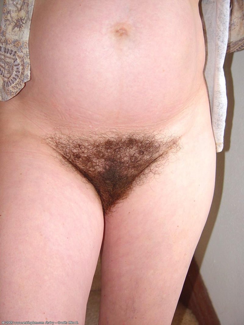 Волосатая лобок