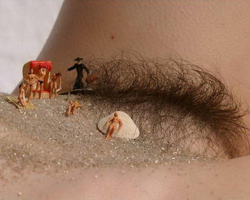 Забавные интимные стрижки