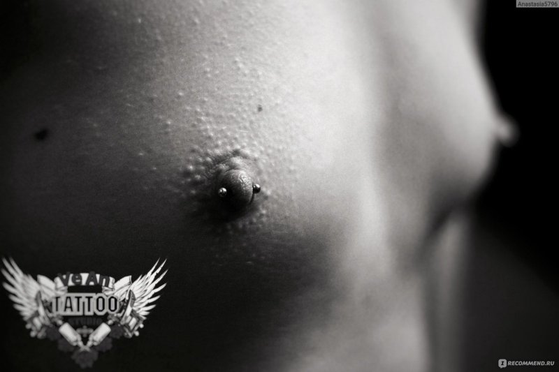 Мужской пирсинг сосков