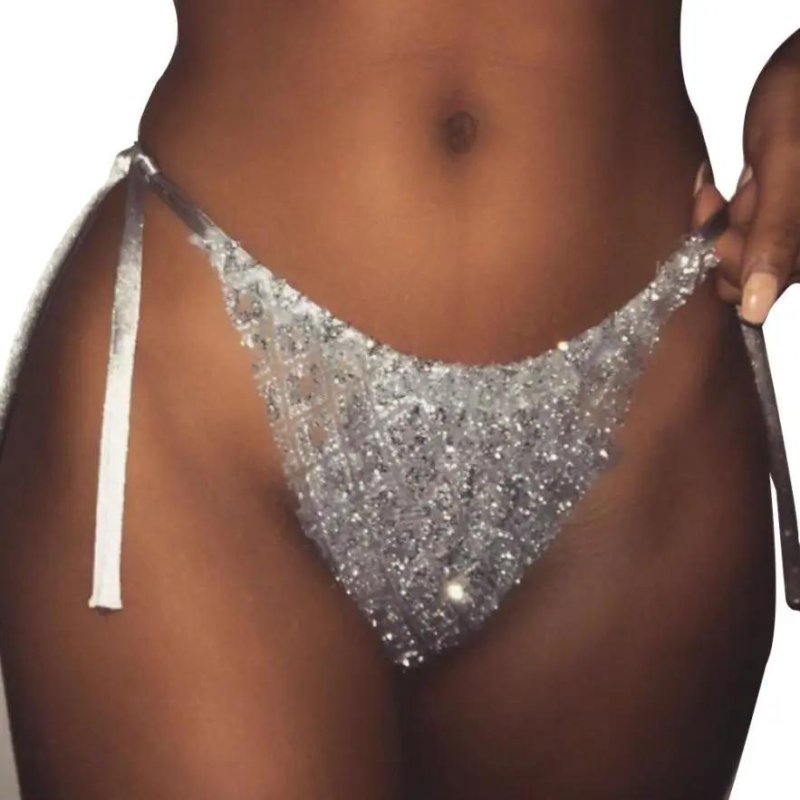 Нижнее белье из страз