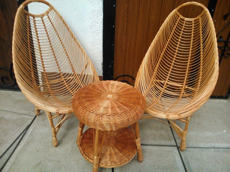 Плетеная мебель