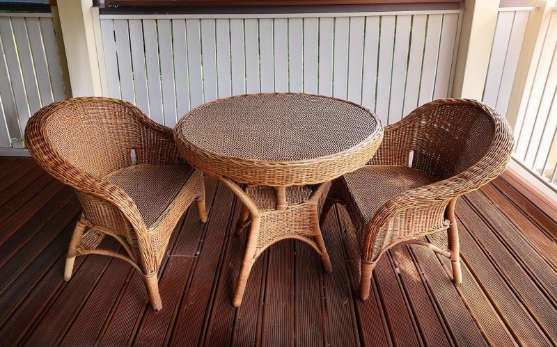 Плетеная мебель из полиротанга