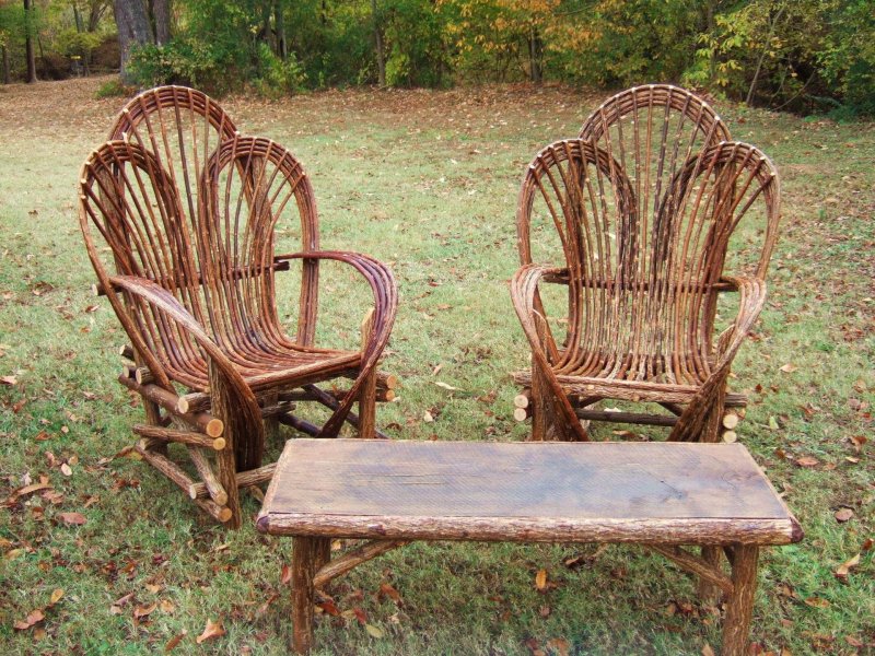 Мебель из лозы ивы