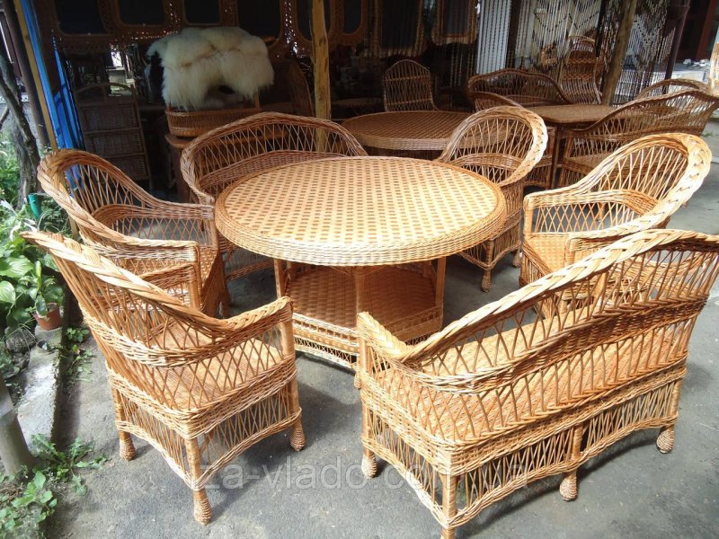 Мебель плетеная