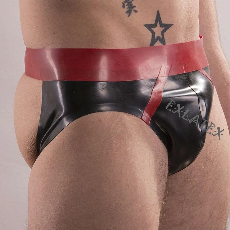 Латексные трусы для мужчин
