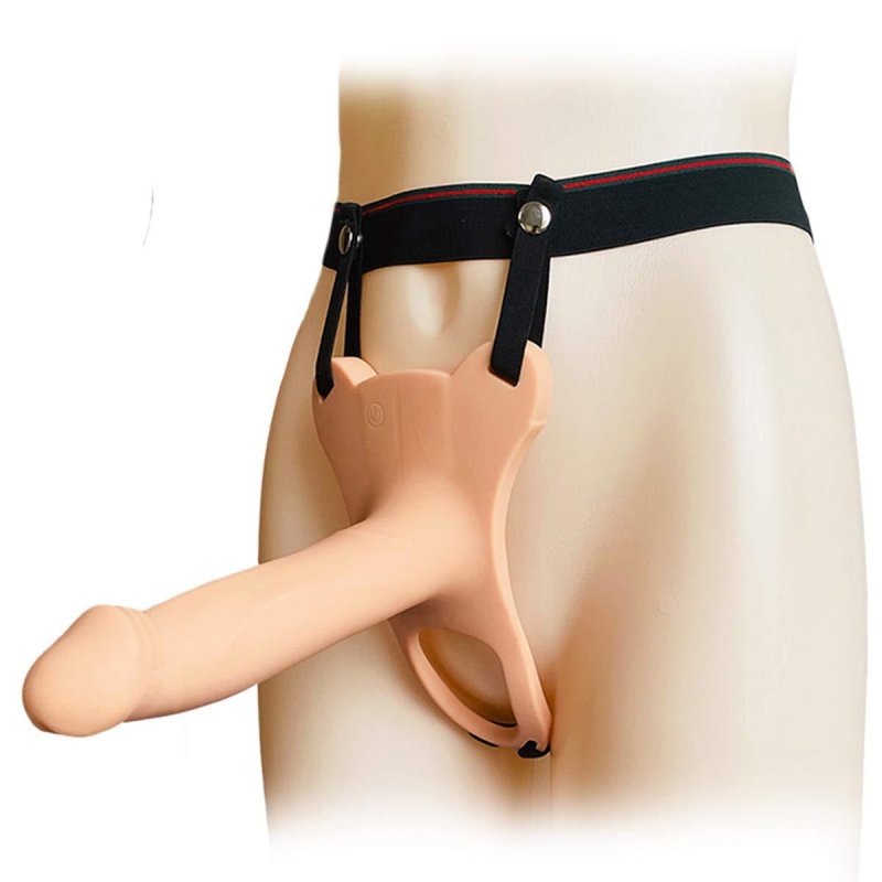 Страпон силиконовый